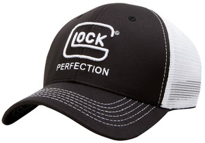 Glock Ap95867 Ranger Mesh Hat Blackwhite Glock Patch - AP95867