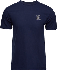 Glock Ap96197 Glock Strong Tee Navy Ringspun Cotton Short Sleeve 2xl - AP96197