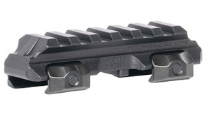 Reptilia Llc 100271 Rmu Mount 6 Slot Black 7075t6 Aluminum Milspec 1913 Picatinny Rail Mount - 100271
