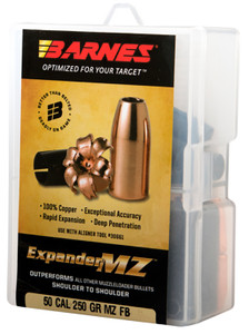 Barnes Bullets 30564 Expander Mz Muzzleloader 50 Expandermz Hollow Point 250gr 15rdbox - 30564