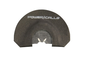 Power Calls 24231 Cutter Diaphragm Call Turkey Hen Sounds Attracts Turkeys Black - 24231