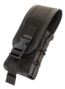 High Speed Gear 182rc0bk Taco X2r Mag Pouch Covered Black Nylon Molle Mount - 182RC0BK