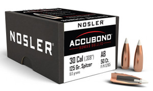Nosler 52165 Accubond 30cal 125gr Spitzer Point 50box - 52165