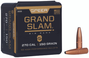 Speer 1608 Grand Slam 270cal 150gr Soft Point 50 Per Box5 Case - 1608