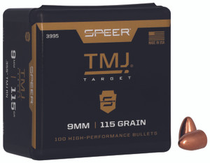 Speer 3995 Tmj 9mm 115gr Total Metal Jacket 100 Per Box5 Case - 3995
