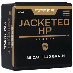Speer 4007 Handgun 38cal 110gr Jacketed Hollow Point 100 Per Box5 Case - 4007