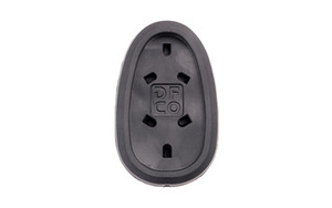 Die Free Co Llc Plugkfg Grip Plug Black Rubber - PLUGKFG