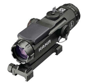 Blemished Leupold Mark 4 Hamr Rifle Scope (incl. Flat Top Mount) - 4x24mm Cm-r2 Illum. Reticle Matte - 110995B
