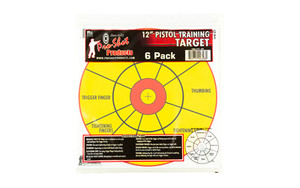 Pro-Shot Products - Proshot 12" Bullseye Pistol Trng 6pk - PROSH