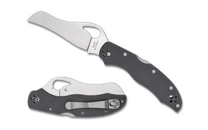 Spyderco - Spyderco Gooney 3.46" Gray - SPY Spyderco - Spyderco Gooney 3.46" Gray - SPY