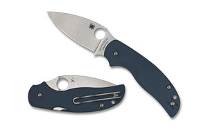 Spyderco - Spyderco Sage 5 Cpm Spy27 3" Blue - SPY Spyderco - Spyderco Sage 5 Cpm Spy27 3" Blue - SPY
