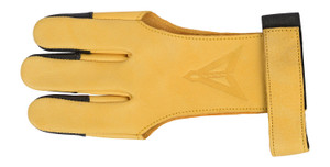 30-06 Soft Touch Elite Shooting Glove 3 Finger - Large Beige - STSGLG-1