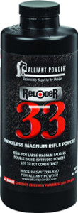 Alliant RELODER 33 Smokeless Magnum - Rifle Powder 1 Lb State Laws Apply - RELODER 33