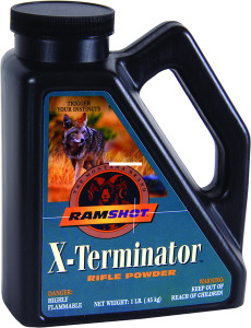 Ramshot XTERMINATOR1 X-Terminator - Rifle Powder, 1 lb - XTERMINATOR1