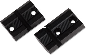 Weaver 48473 Top Mount Aluminum - Scope Base Pair, Mossberg 500- Matte - 48473
