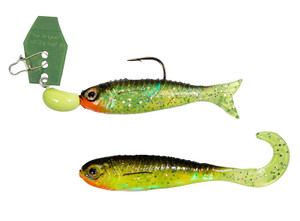 Z-Man - Flashback Mini - 1/8oz Chartreuse/firetig -