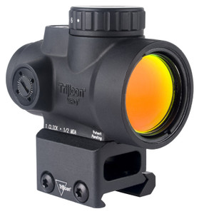 Trijicon 2200302 Mro Sd Black 1x25mm 2 Moa Red Dot Reticle Full Cowitness Mount