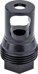 Kgm Atmbs2 R50t Taper Muzzle Brake Black Nitride Steel 58x24 Threads