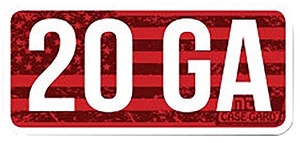 Mtm Casegard Cl20ga Ammo Caliber Labels