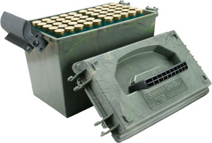 Mtm Casegard Sd1002009 Shotshell Dry Box 20 Gauge Gray 100 Shells