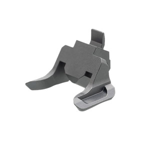 Tyrant Cnc Tdvp9egrey Extended Magazine Release 9mm40 Sw Fits Heckler Koch Vp9vp40 Grey Aluminum