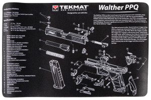 Tekmat Tekr17walppq Walther Ppq Cleaning Mat Blackwhite Rubber 17 Long Walther Ppq Parts Diagram Tekmat Tekr17walppq Walther Ppq Cleaning Mat Blackwhite Rubber 17 Long Walther Ppq Parts Diagram