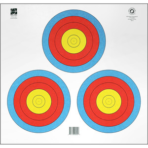 Maple Leaf WA 3 Spot Triange Target 25 pk. - FT-3x40W Maple Leaf WA 3 Spot Triange Target 25 pk. - FT-3x40W
