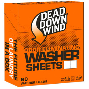 Dead Down Wind Laundry Detergent Sheets (Orange) 60 Pc - 11600 Dead Down Wind Laundry Detergent Sheets (Orange) 60 Pc - 11600