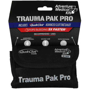 Adventure Trauma Pak Pro QuikClot & Tourniquet - 2064-0293 Adventure Trauma Pak Pro QuikClot & Tourniquet - 2064-0293