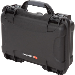 Nanuk Pistol and Accessory Hard Case w/Foam Black 11.4 in. x 7 in. x 3.6 in - 909S-010BK-0A0