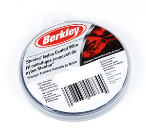 Berkley D60BL Steelon Nylon Coated - Wire 30' 60# Black - D60BL