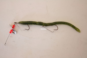 Creme 0152-3-1 Scoundrel Rigged - Worm, 6", Watermelon, 1 Rig and - 0152-3-1 Creme 0152-3-1 Scoundrel Rigged - Worm, 6", Watermelon, 1 Rig and - 0152-3-1
