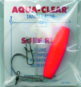 Aqua Clear SR-7C Surf Rig 7/0 - Circle Hook 2-1/2" Cigar Float - SR-7C