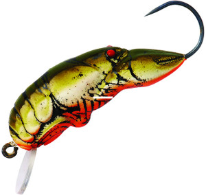 Rebel F5875 Micro Crawfish, 1 5/16" - 1/16 oz, Ditch (Brown) - F5875 Rebel F5875 Micro Crawfish, 1 5/16" - 1/16 oz, Ditch (Brown) - F5875