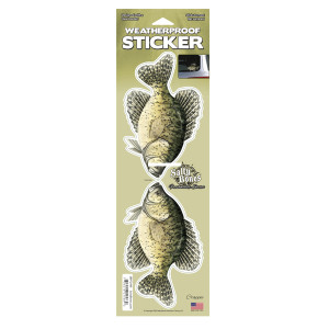 Salty Bones SBPF2499 Decal, Profile - Crappie - SBPF2499 Salty Bones SBPF2499 Decal, Profile - Crappie - SBPF2499