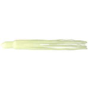 Fathom OC50-31 Octopus Trolling - Skirt, 1 1/4" x 12", Glow In The - OC50-31