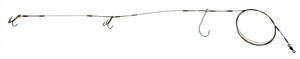 Sea Striker PKR Live Bait King Rig - 5' 60lb Wire 5/0 Bait Hook, 1-#4 4X - PKR Sea Striker PKR Live Bait King Rig - 5' 60lb Wire 5/0 Bait Hook, 1-#4 4X - PKR