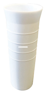 Tigress T88152-3 White Vinyl Liner - For 8.5" Flared Aluminum Rod Holder - T88152-3