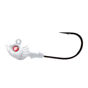 Fathom JH01-1/8-WHT Pro-Select Jig - Head 1/8oz White, 4 pack - JH01-1/8-WHT Fathom JH01-1/8-WHT Pro-Select Jig - Head 1/8oz White, 4 pack - JH01-1/8-WHT