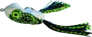 Scum Frog SD-1712 Scum Dog 5/8 oz - Natural Black/Green w/Chart/Black - SD-1712