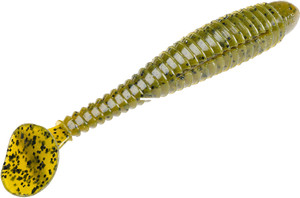 Strike King RGSW334-46 Rage Tail - Rage Swimmer 3 3/4", Green Pumpkin - RGSW334-46 Strike King RGSW334-46 Rage Tail - Rage Swimmer 3 3/4", Green Pumpkin - RGSW334-46