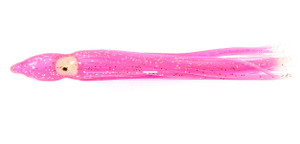 Boone 74164 Squid Skirt 4 1/4" 10 - Pk, Hot Pink, 4 1/4" - 74164