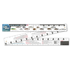 Salty Bones SBFR99MD Folding - Fishing Ruler with Maryland - SBFR99MD Salty Bones SBFR99MD Folding - Fishing Ruler with Maryland - SBFR99MD