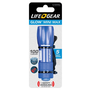 Life Gear LG09-10475-SA6 Minimax - LED Flashlight, Aluminum - LG09-10475-SA6