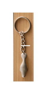 Marine Sports 2210-08 Manatee - Pewter Key Chain - 2210-08