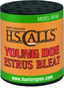 Hunters Specialties HS-00166 Young - Doe Estrus Bleat Can Call - HS-00166