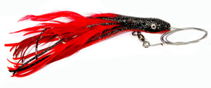 Boone 09262 Dolphin Rig Trolling - Lure, 6 1/2", 2 oz, Red/Black - 9262 Boone 09262 Dolphin Rig Trolling - Lure, 6 1/2", 2 oz, Red/Black - 9262
