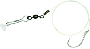 Sea Striker FF5/0 Snelled Drum Rig - 130 Lb Mono, 92553 Style 5/0 Hook - FF5/0