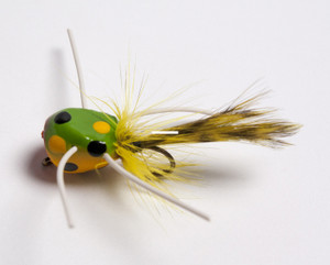 Betts 07-4 Frugal Frog Fly Popper - Sz. 4, Assorted - 45842 Betts 07-4 Frugal Frog Fly Popper - Sz. 4, Assorted - 45842