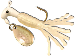 Road Runner 1203-001 Turbo Tail Jig - w/Spinner, 1/8 oz, White/White - 1203-001 Road Runner 1203-001 Turbo Tail Jig - w/Spinner, 1/8 oz, White/White - 1203-001